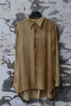 ARCHIVIO J.M.Ribot 24 Autumn/Winter Dyed Hand-Painted Shirt Italy AJM-SH07/EC-0 Dyed Yellow AJM-SH07
